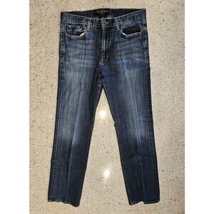 Lucky Brand 361 Vintage Straight Jeans Men's 33x32 Faded Denim